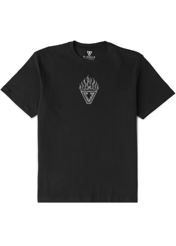 Centered Oversized Heavy Organic Tee made by VISSLA