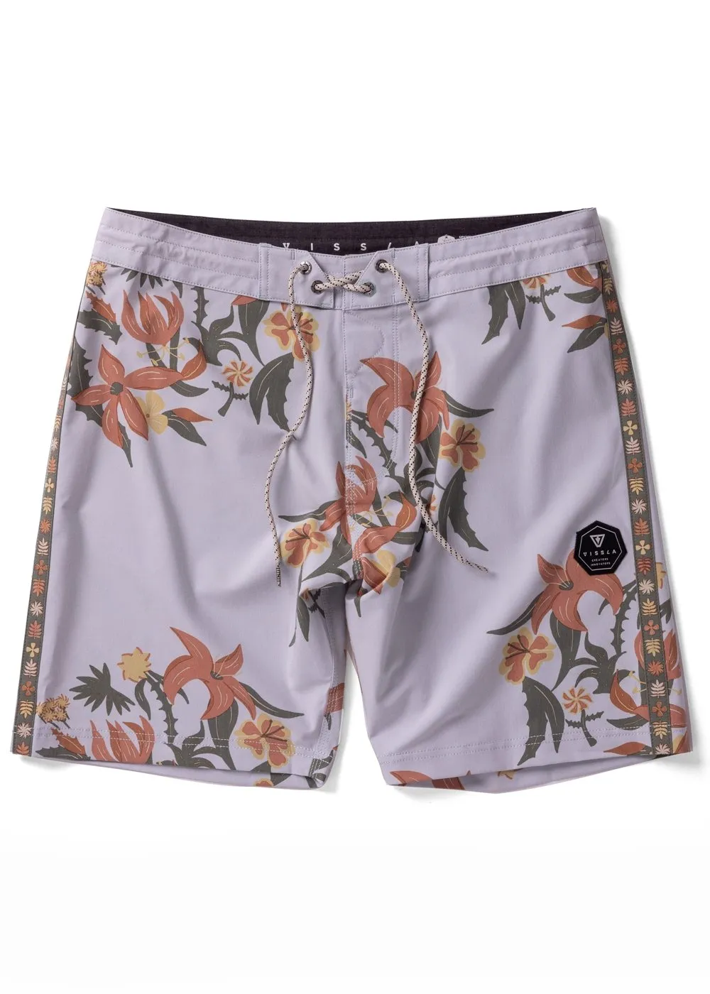 Hibiscus Haze 17.5" Boardshort sold by VISSLA