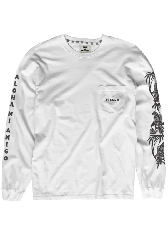 Parrodise Ls Pkt Tee sold by VISSLA