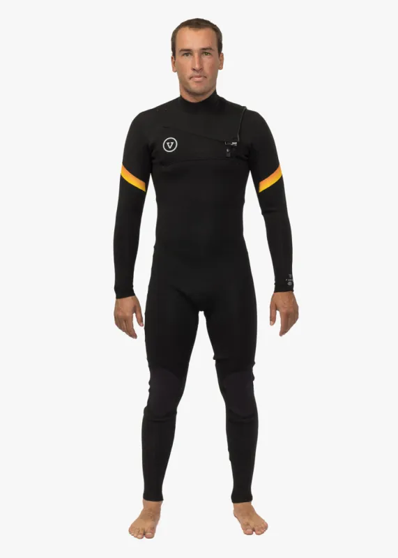 7 Seas Raditude 4-3 Full Chest Zip Wetsuit made by VISSLA