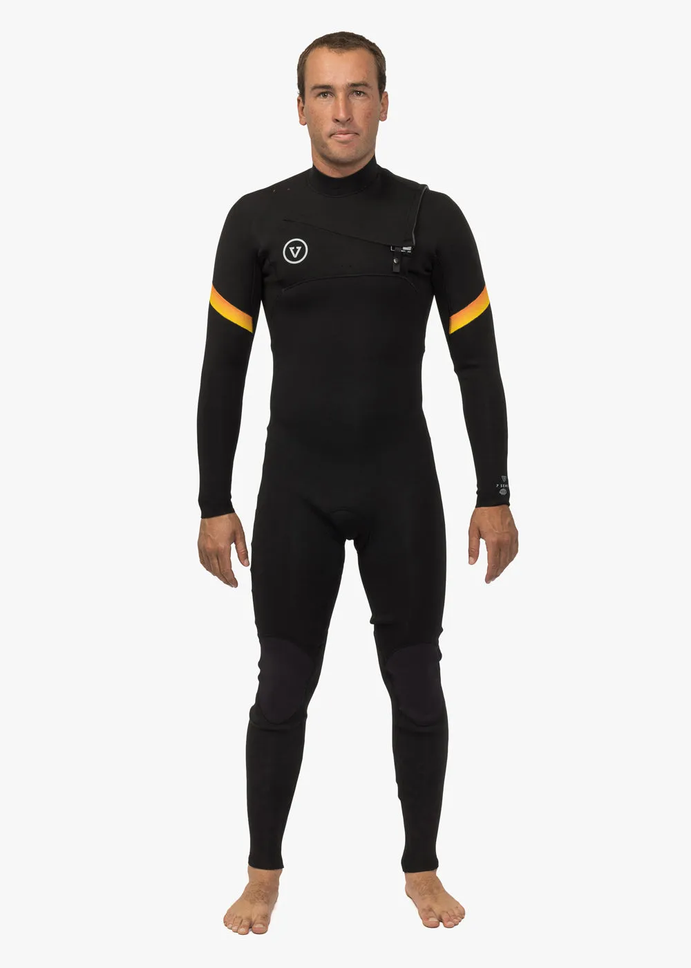 7 Seas Raditude 4-3 Full Chest Zip Wetsuit sold by VISSLA