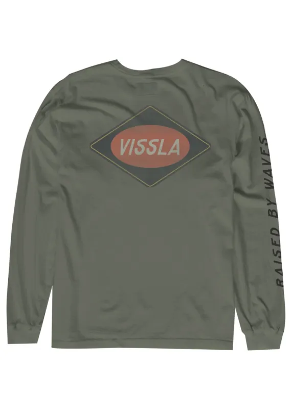 Round House Ls Pkt Tee sold by VISSLA