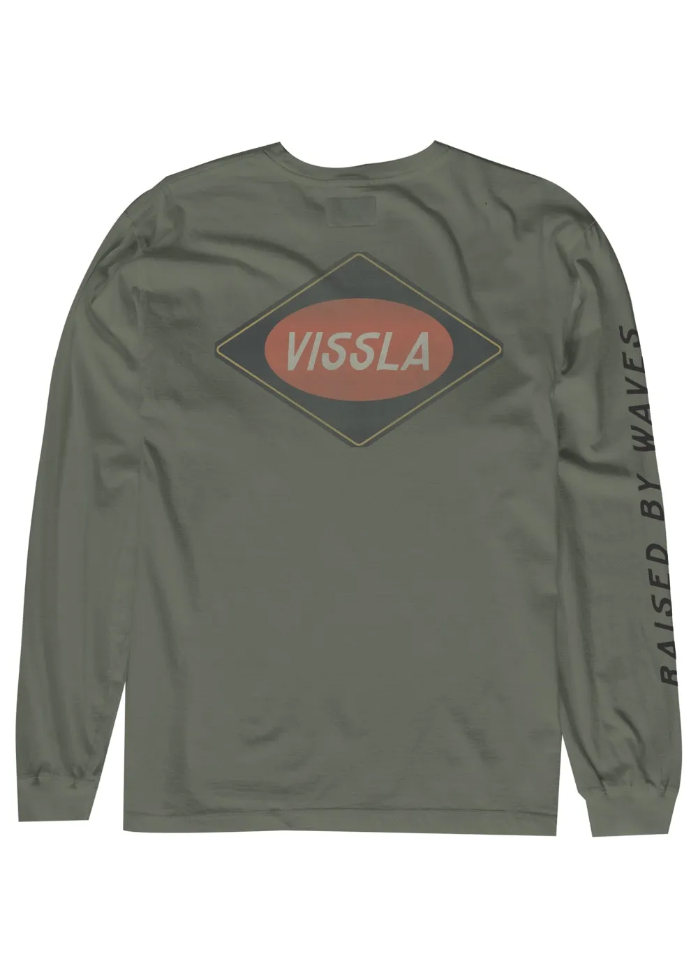 Round House Ls Pkt Tee sold by VISSLA