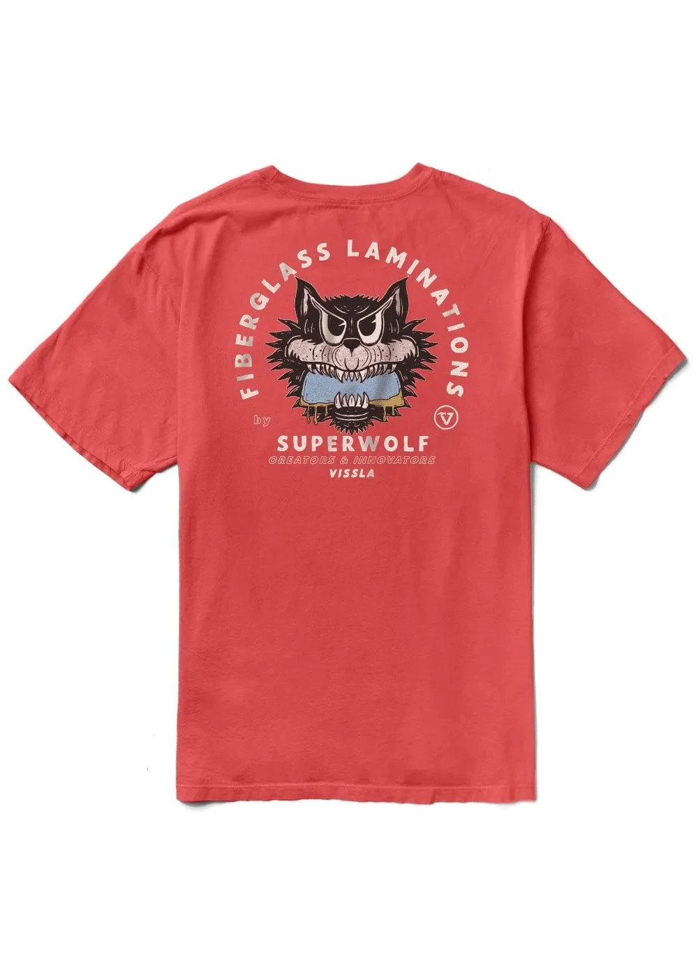 Super Wolf Boys Tee sold by VISSLA