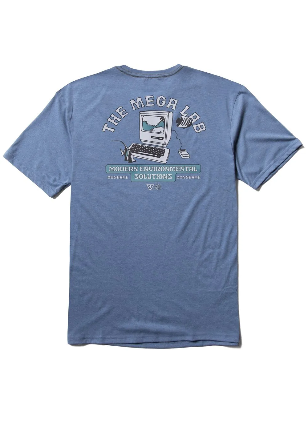 Lofi Mega Lab Comp Lite Eco Performance Tee sold by VISSLA