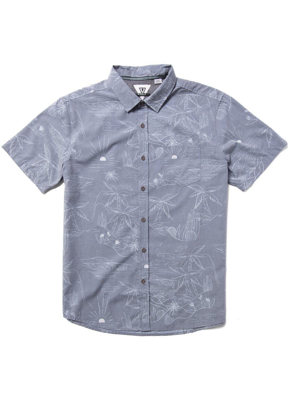 Desert Barrels Eco Ss Shirt sold by VISSLA