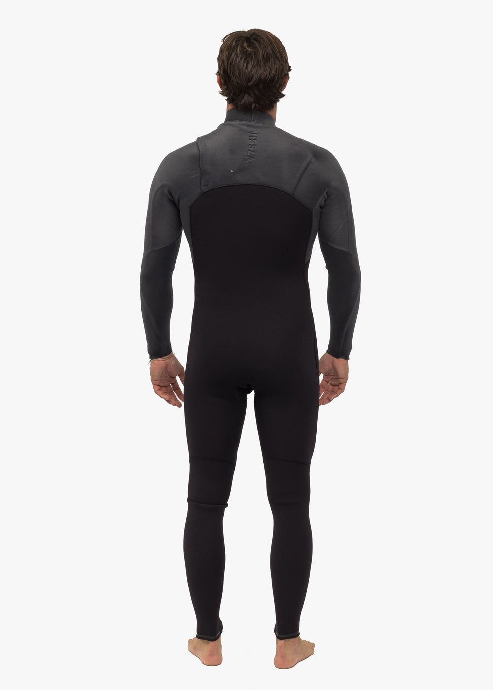 High Seas II 4-3 Full No Zip Wetsuit - Charcoal sold by VISSLA product image thumbnail 2
