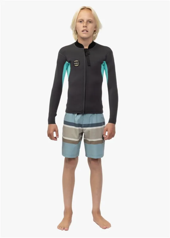 Solid Set Boys 2Mm Ls Wetsuit Jacket sold by VISSLA