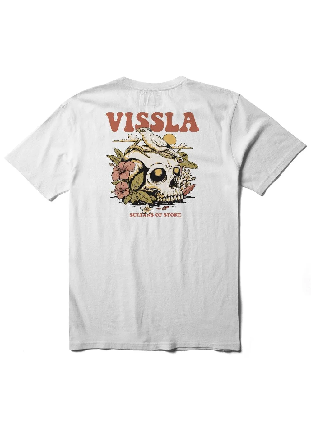 Bird Brain Ss Tee sold by VISSLA