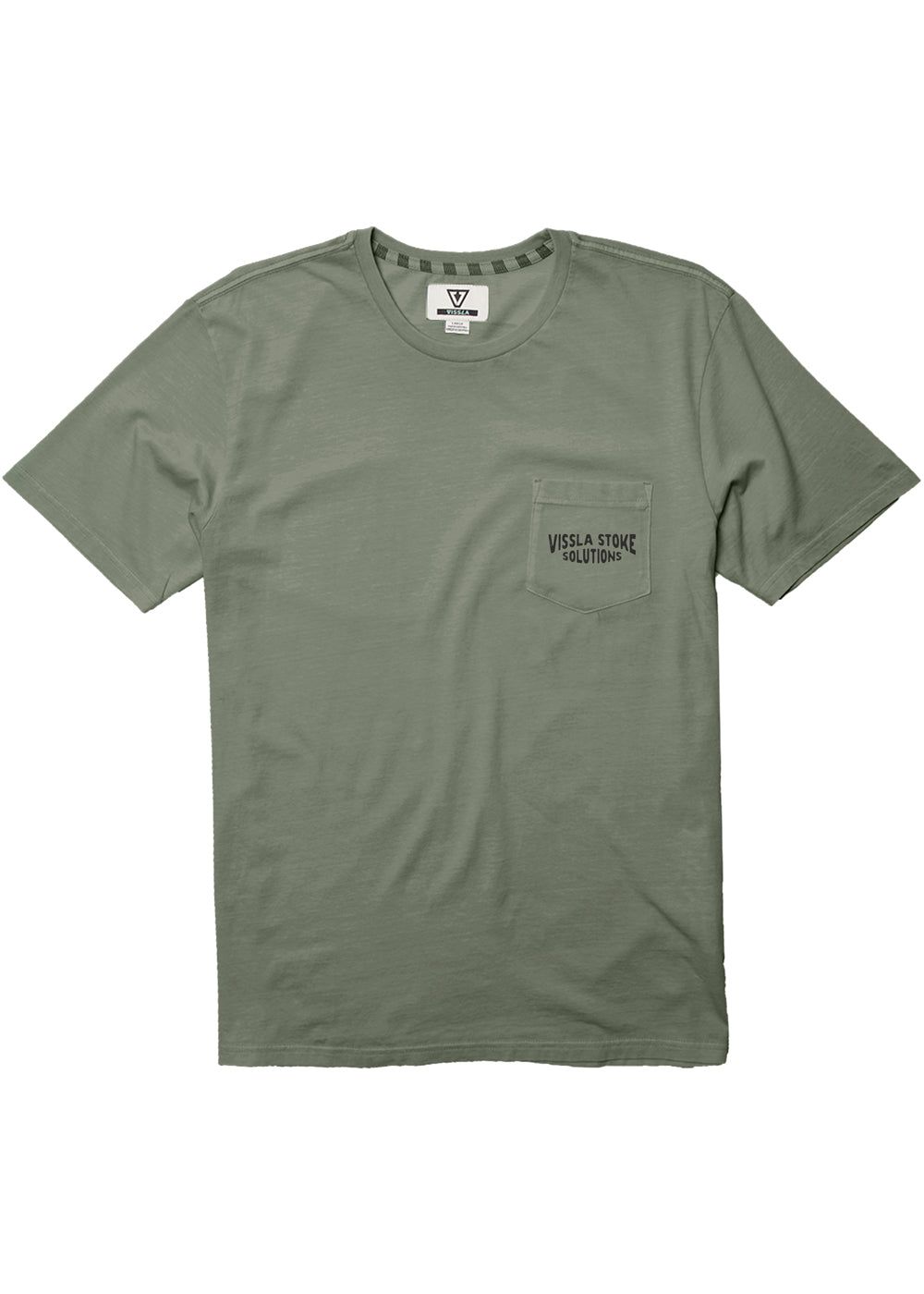 Stoke Solution Ss Pkt Tee sold by VISSLA product image thumbnail 2