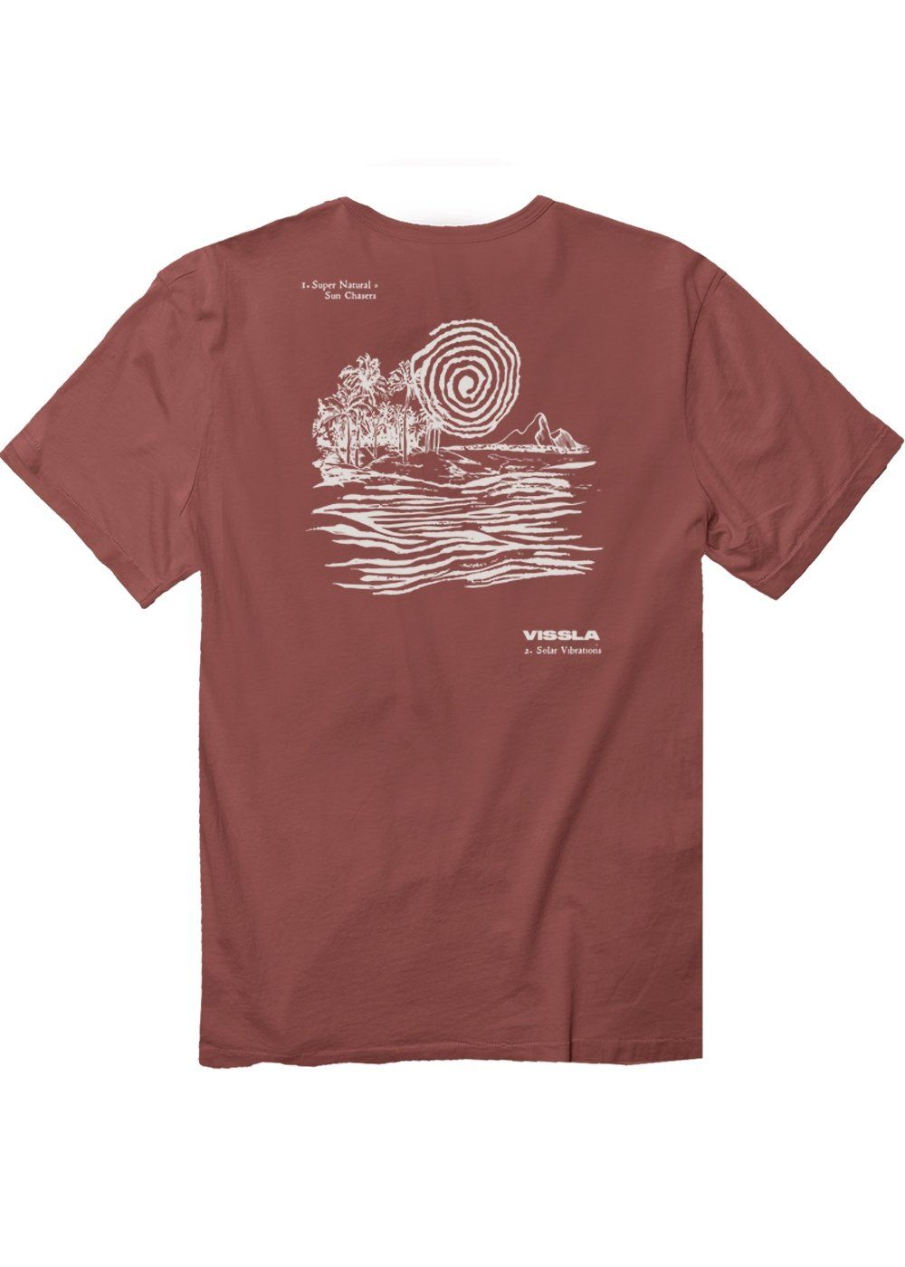 Solars Organic Tee sold by VISSLA