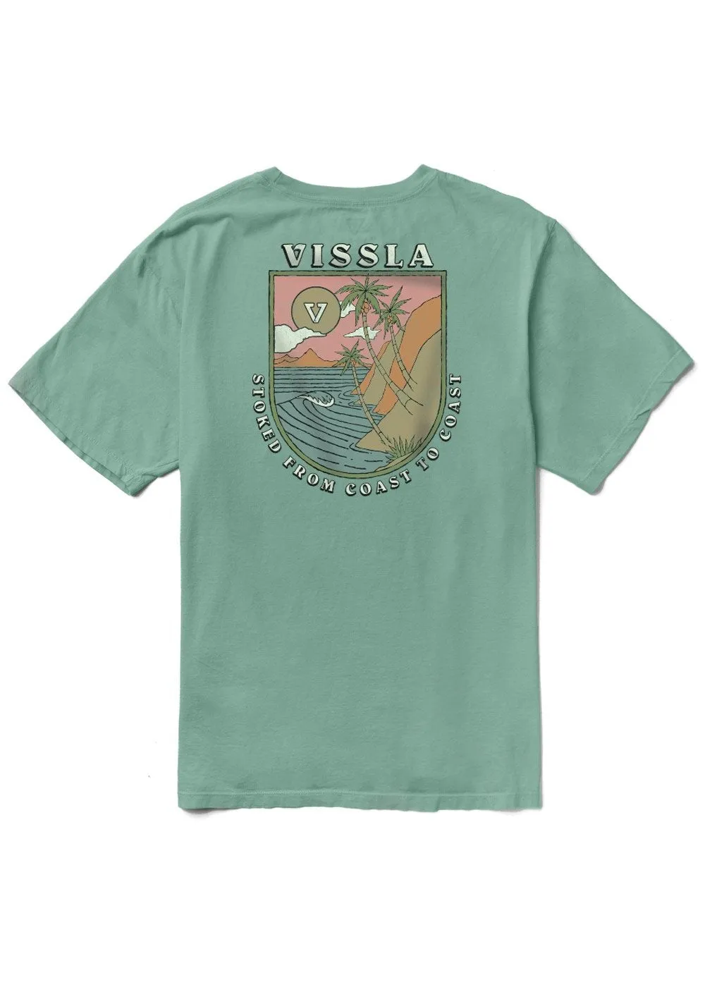 Coastliner Organic Tee sold by VISSLA