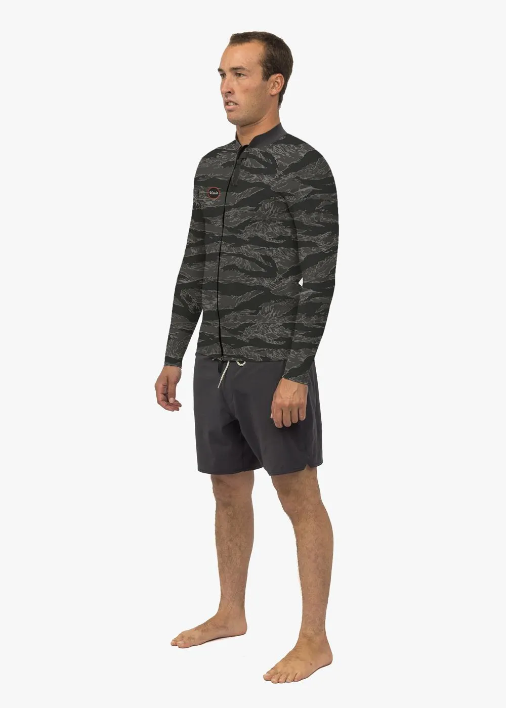 Solid Sets 2Mm Front Zip Wetsuit Jacket sold by VISSLA product image thumbnail 2