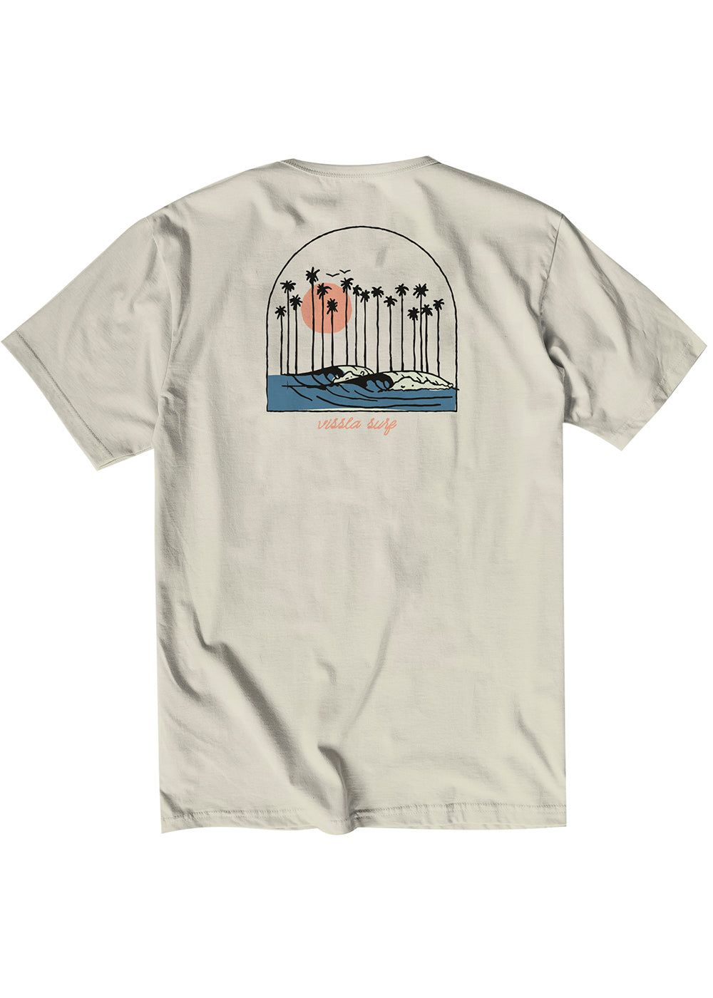 Out Front Organic Pkt Tee sold by VISSLA