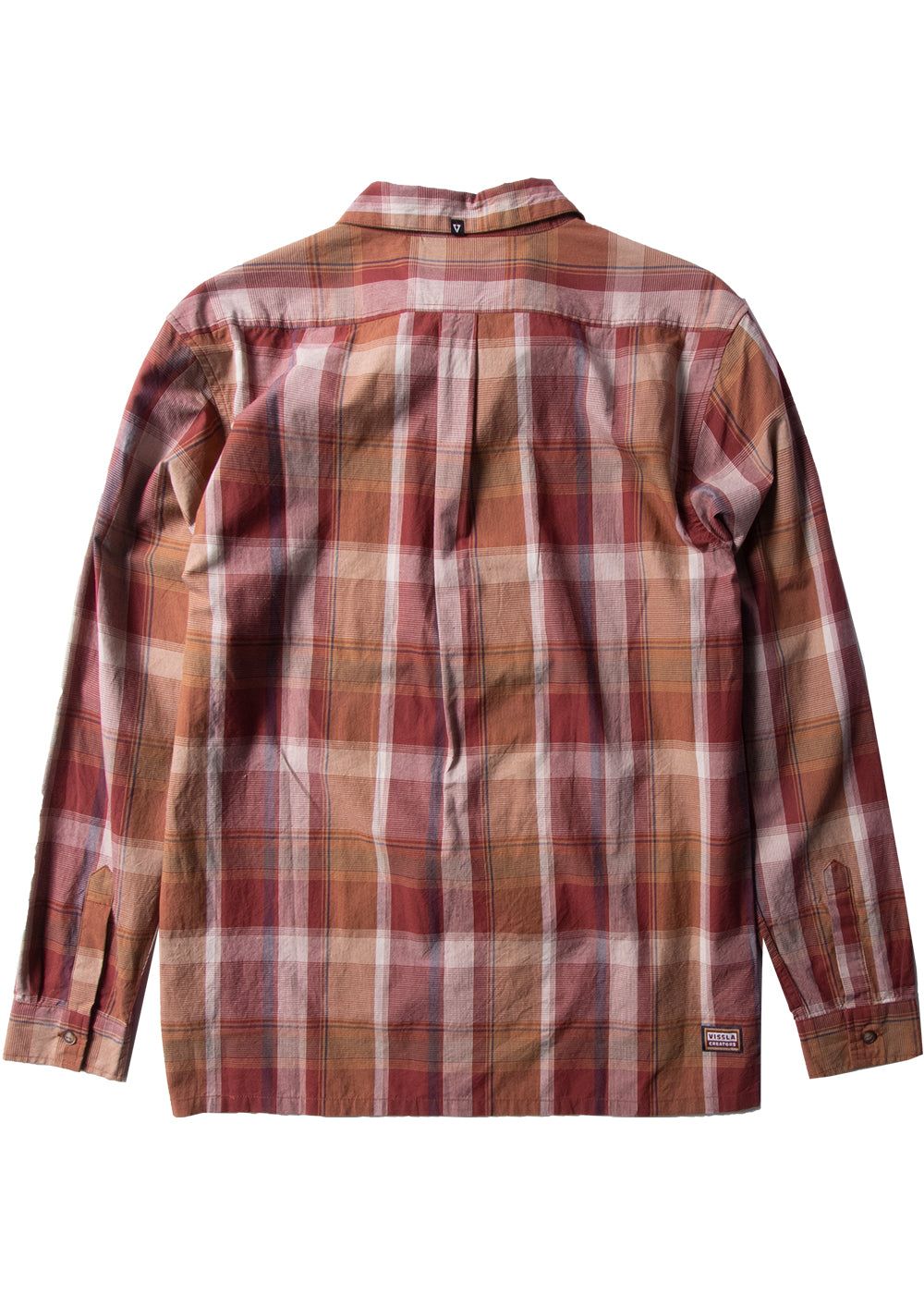 Creators Squash Tail Plaid Eco Ls Shirt sold by VISSLA product image thumbnail 2