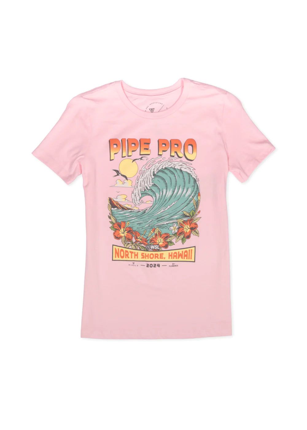 Pipe Pro Womens Poster Tee sold by VISSLA