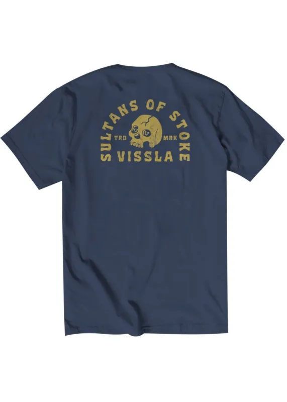 Sultan Skulls Organic Pkt Tee sold by VISSLA