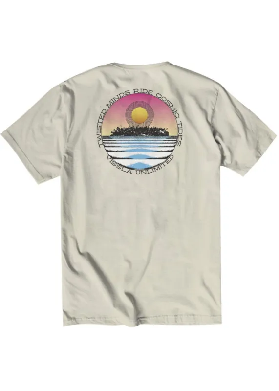 Cosmic Tide Organic Pkt Tee sold by VISSLA