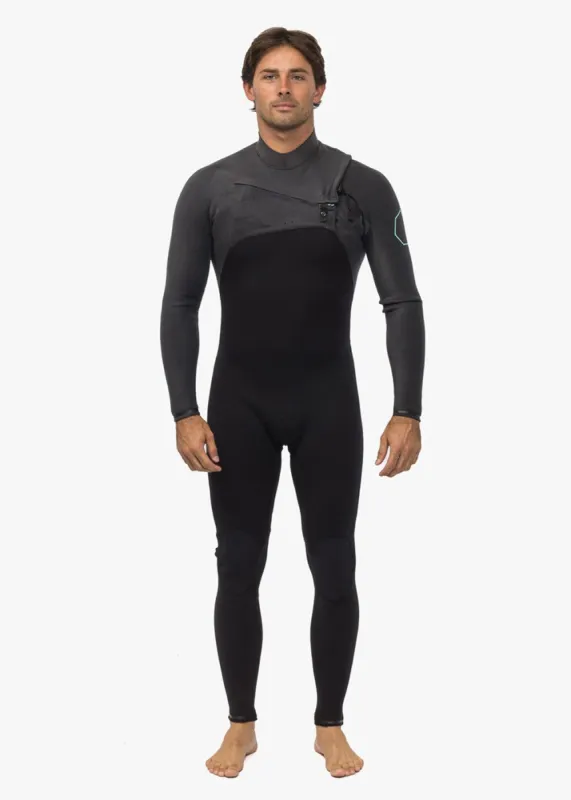 High Seas II 4-3 Full Chest Zip Wetsuit sold by VISSLA
