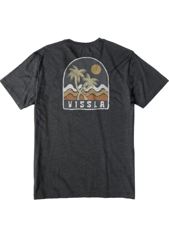 Twin Palms Heather Tee sold by VISSLA