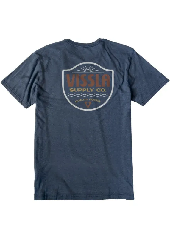 Quality Goods Heather Tee made by VISSLA