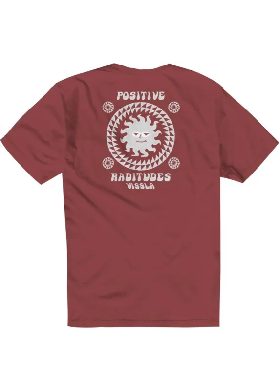 Sunburnt Shred Heads Premium Pkt Tee sold by VISSLA