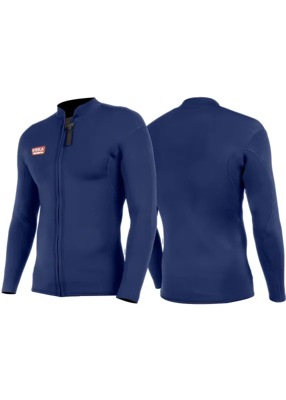 Solid Sets 2Mm Front Zip Wetsuit Jacket sold by VISSLA