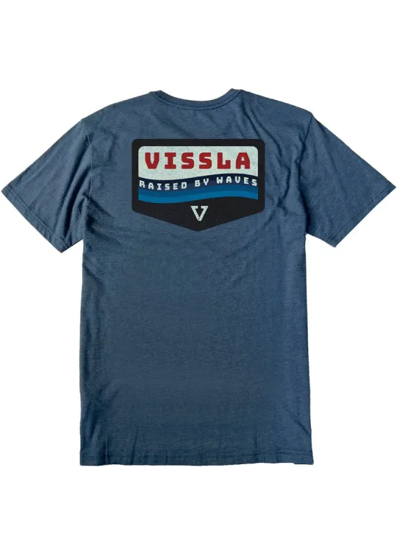 Wavy Heather Tee sold by VISSLA