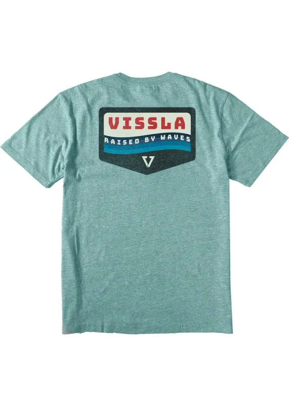 Wavy Heather Tee made by VISSLA