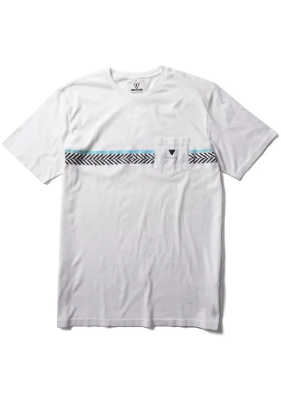 Woodside Ss Pkt Tee sold by VISSLA