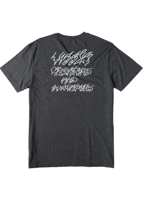 Woodside Overspray Heather Tee sold by VISSLA