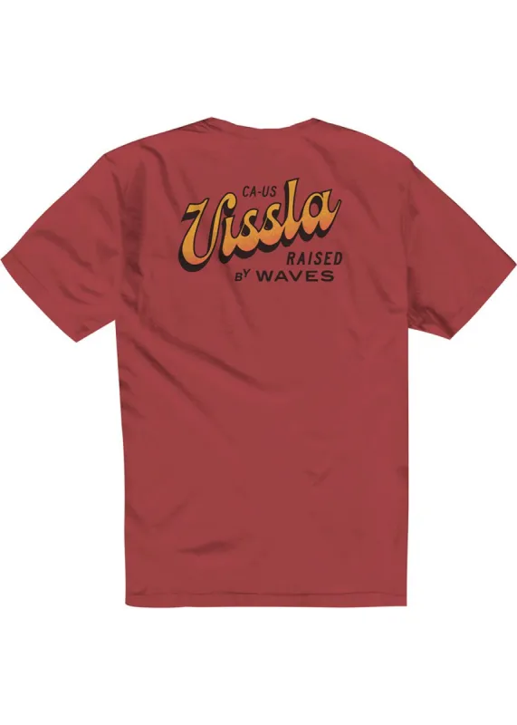 Sunset Shadow Premium Pkt Tee sold by VISSLA