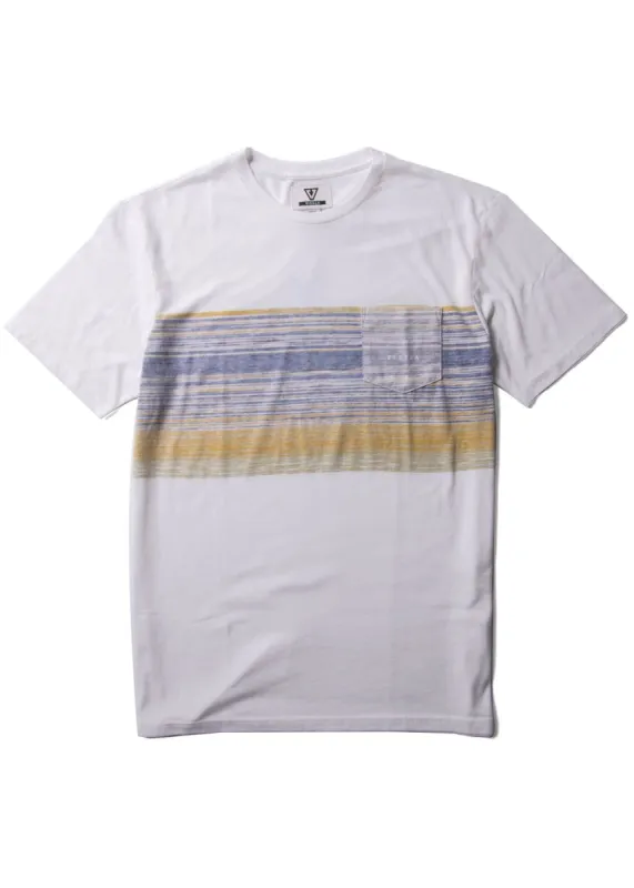Blurred Horizons Ss Pkt Tee sold by VISSLA