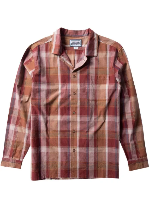 Creators Squash Tail Plaid Eco Ls Shirt sold by VISSLA