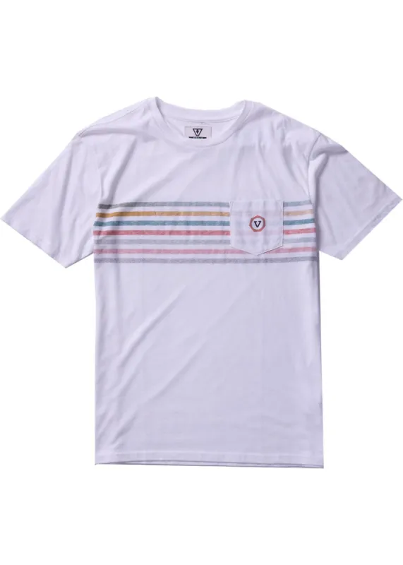 Parallels Boys Ss Pkt Tee sold by VISSLA