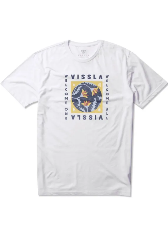 Welcome All Heather Tee sold by VISSLA