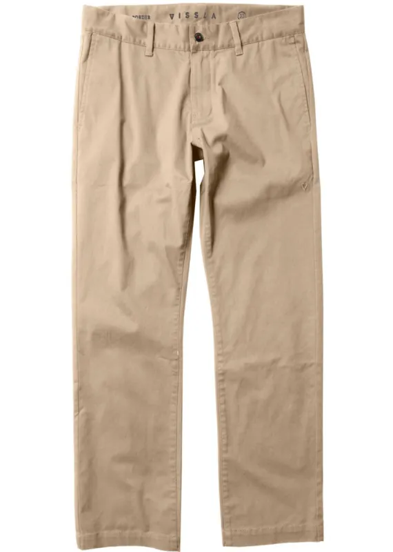 Border Twill Pant - Modern Fit made by VISSLA