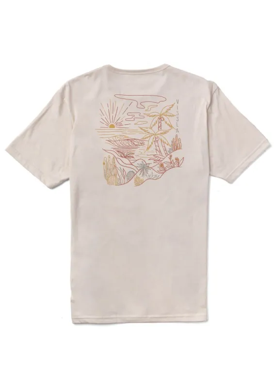 Desert Barrels Organic Pkt Tee sold by VISSLA