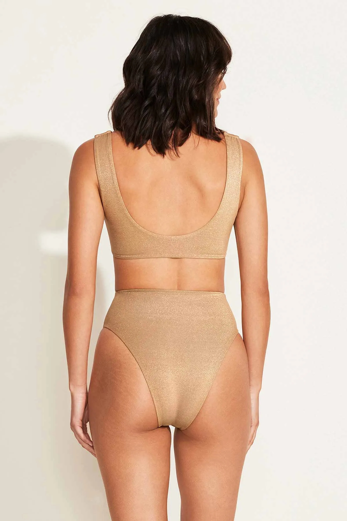 The Icon One Piece - Golden Glow Metallic sold by Vitamin A product image thumbnail 4