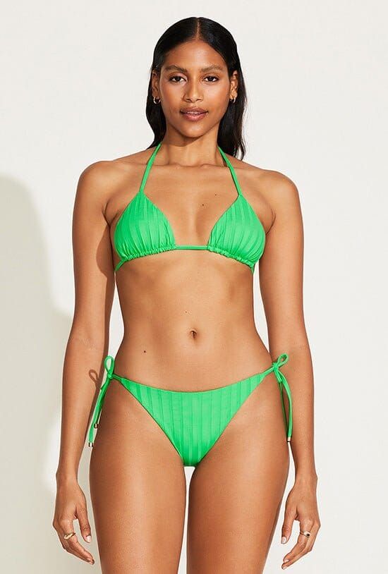 Gia Triangle Top - Spearmint SuperRib sold by Vitamin A product image thumbnail 2