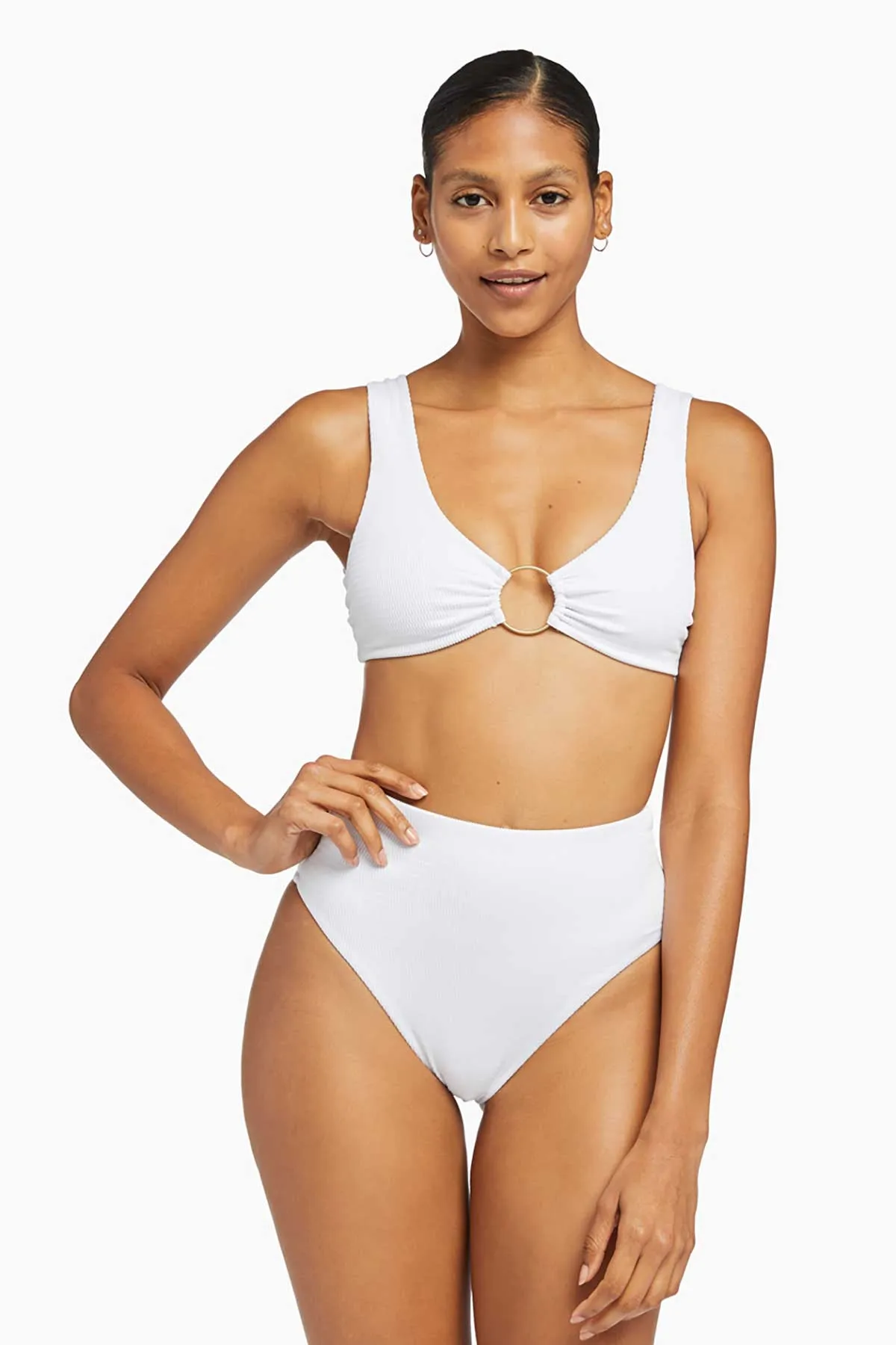 Skylar Top - White EcoTex sold by Vitamin A