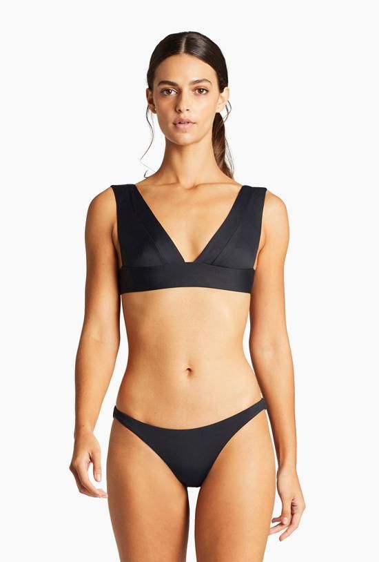 Samba Ruched Back Bottom - Black EcoLux sold by Vitamin A product image thumbnail 2