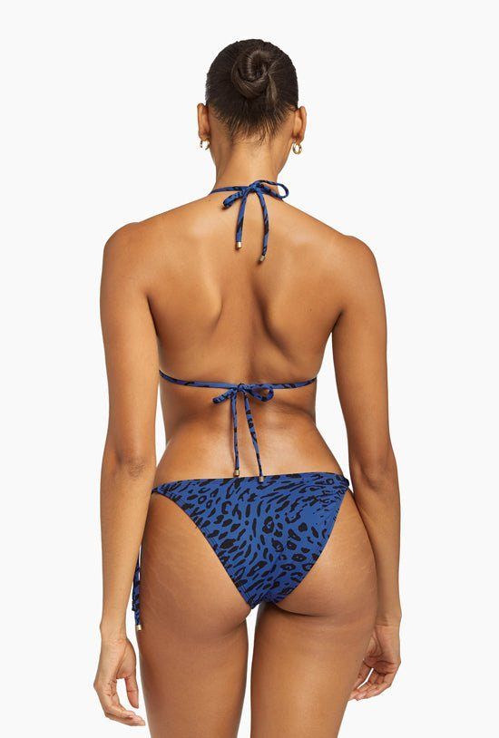 Elle Adjustable Tie Side Bottom - Sea Leopard sold by Vitamin A