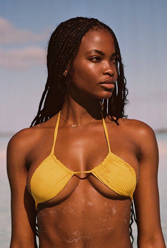 Gia Triangle Top - Honeycomb EcoRib sold by Vitamin A product image thumbnail 2