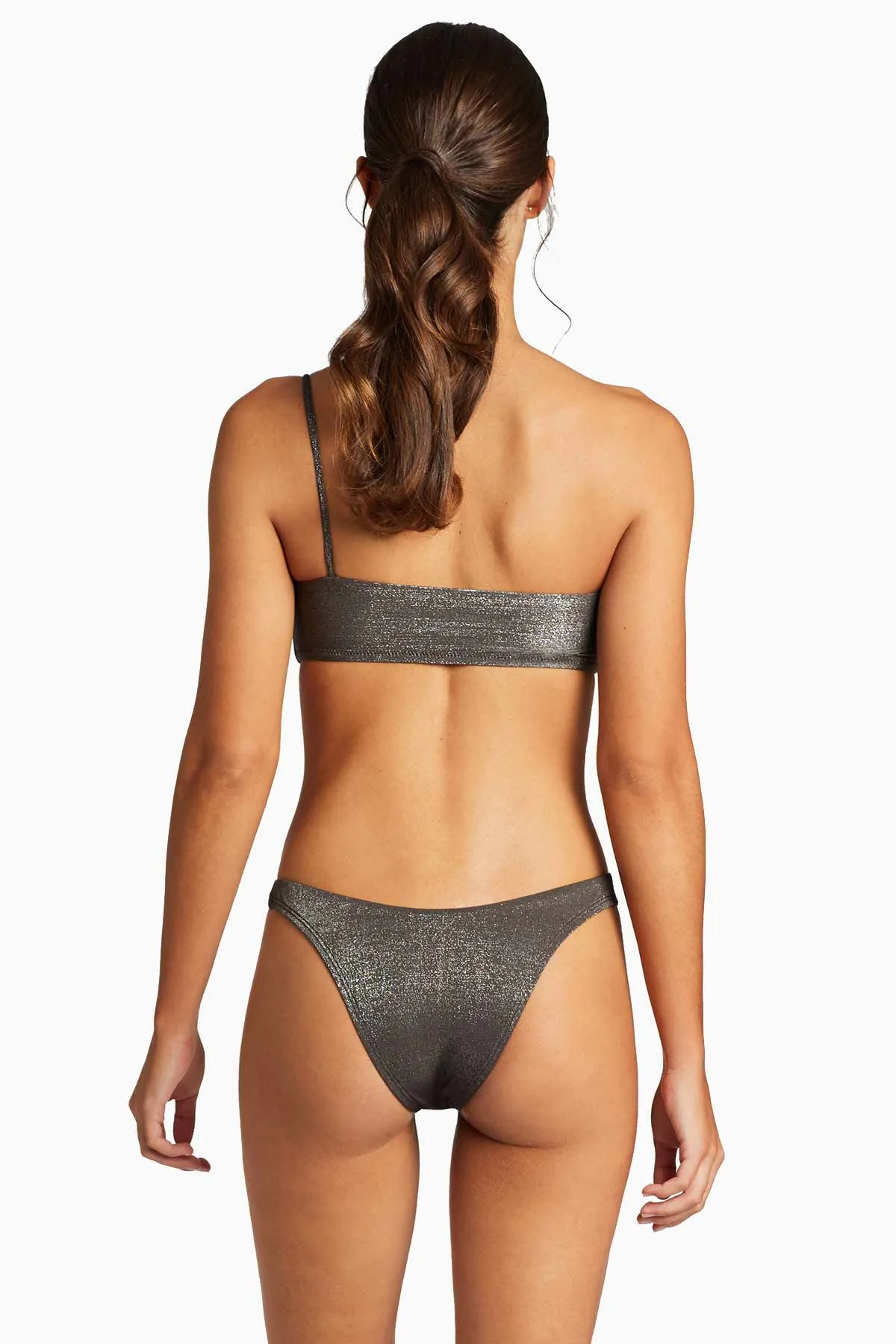 California High Leg Bottom - Graphite Metallic sold by Vitamin A product image thumbnail 2