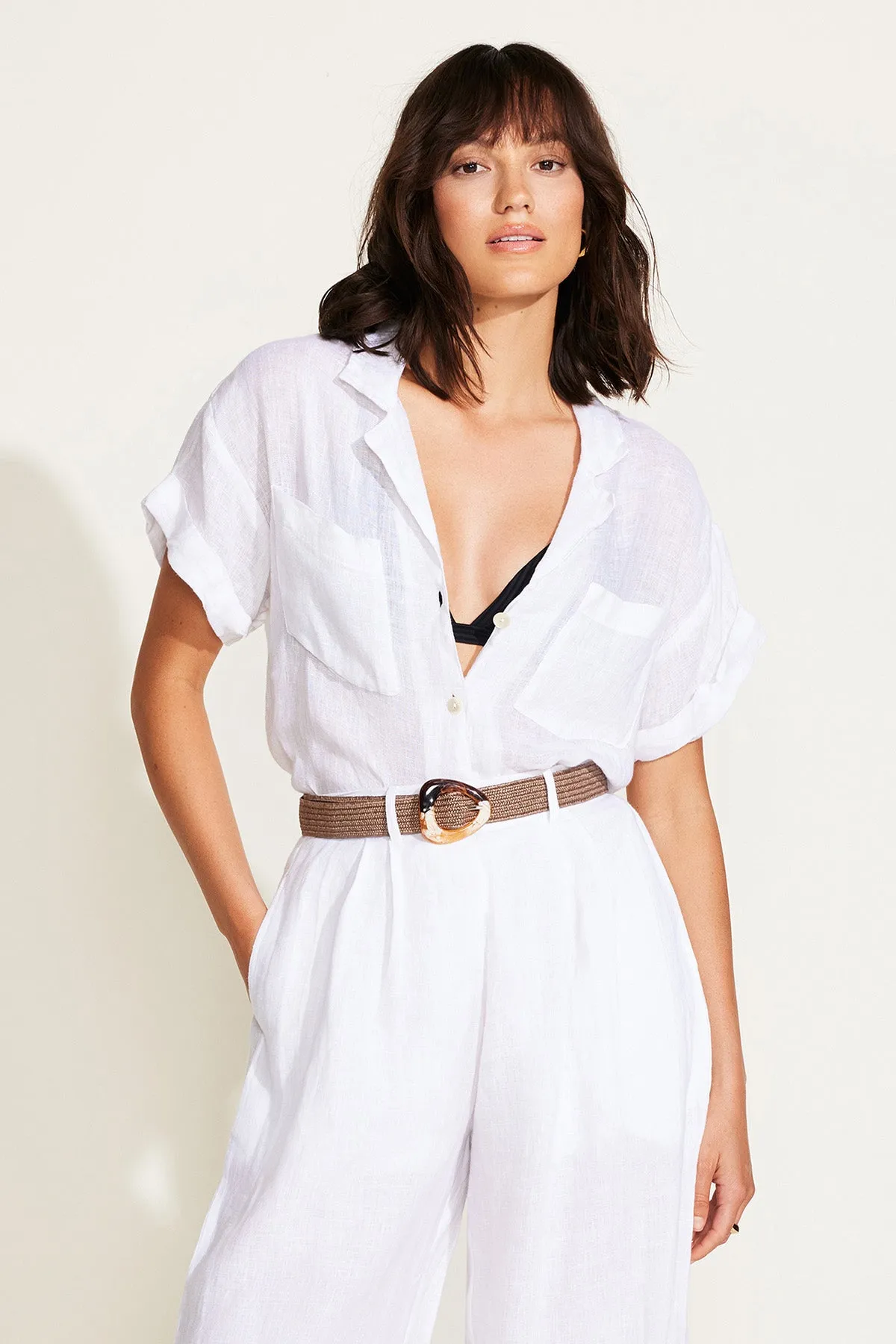 Getaway Set - White EcoLinen sold by Vitamin A product image thumbnail 3