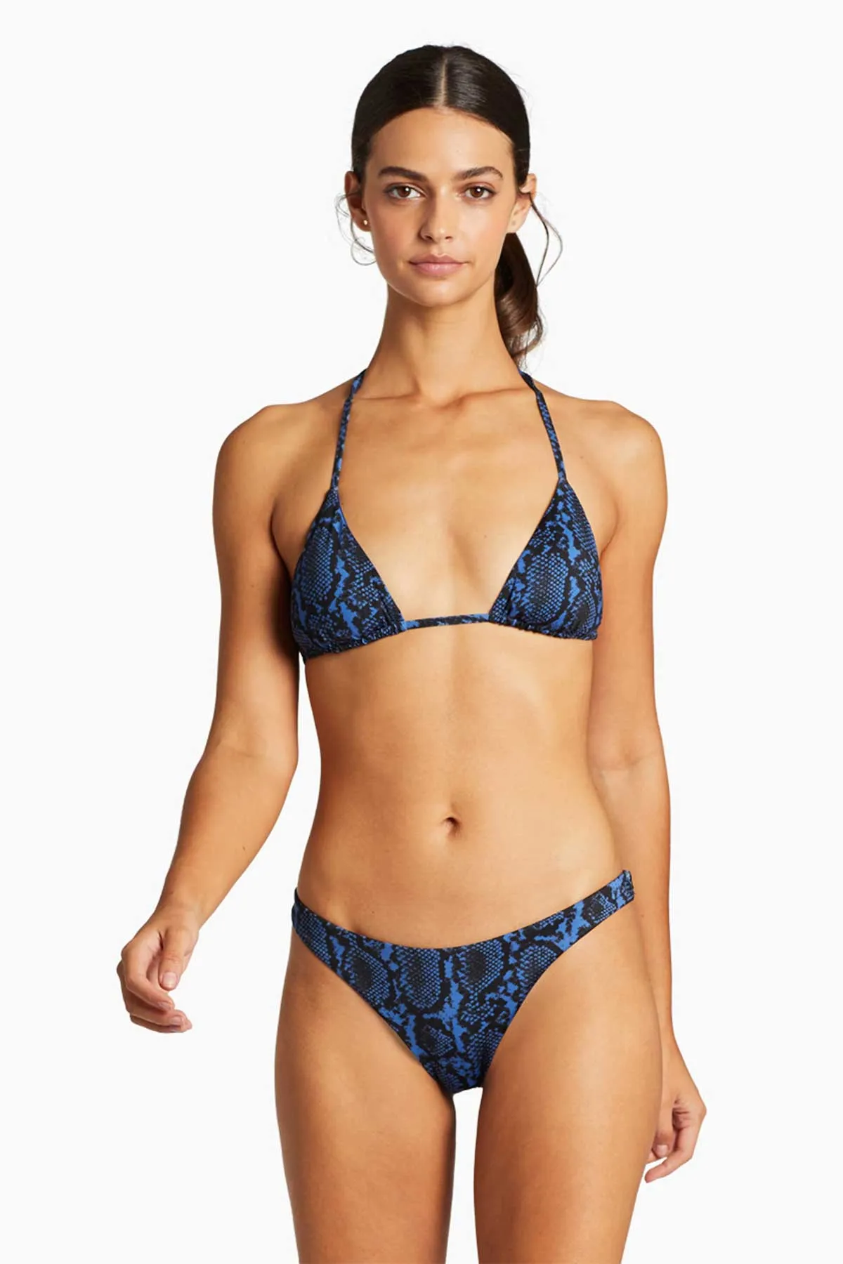 California High Leg Bottom - Vinca EcoRib sold by Vitamin A