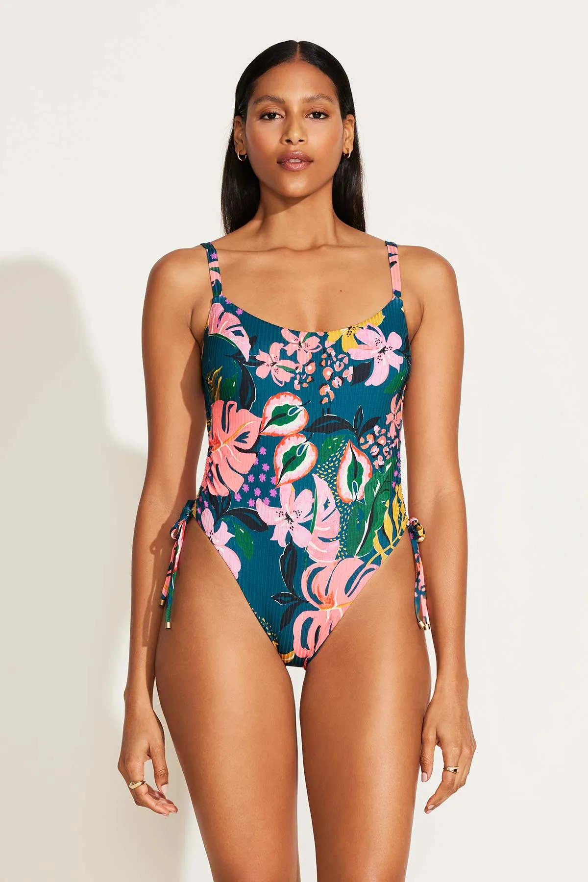 Gemma One Piece - Painted Jungle EcoRib BT sold by Vitamin A product image thumbnail 3