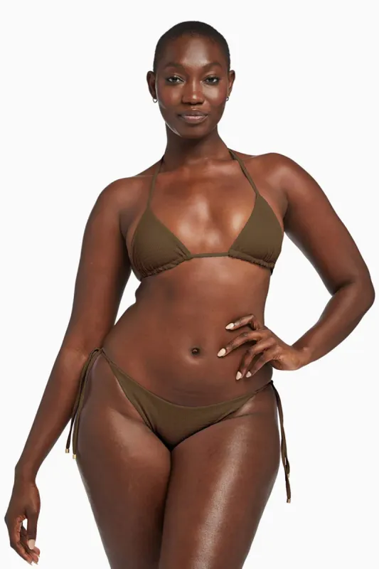 Gia Reversible Triangle Top - Tea Leaf EcoTex sold by Vitamin A