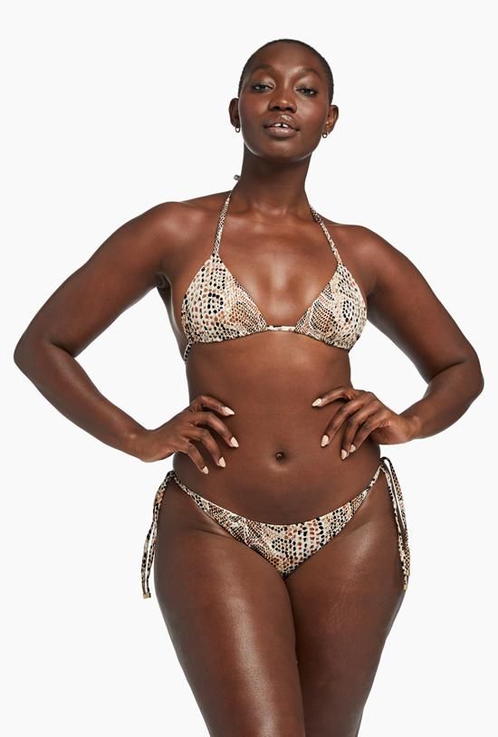 Elle Adjustable Tie Side Bottom - Mojave Snake sold by Vitamin A product image thumbnail 3